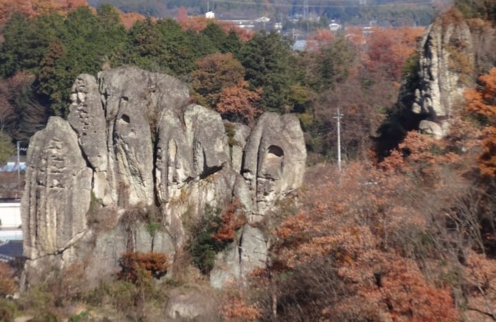 Tour a remarkable temple in a cave with the oldest Buddhist rock-carved reliefs in Japan; see an immense Kannon statue dedicated to peace and Japan’s war dead.
