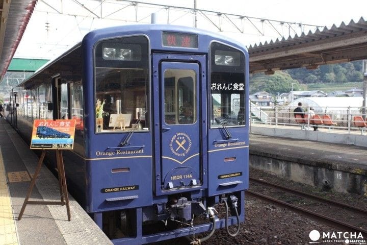 Menikmati Hidangan Lokal Kagoshima dan Kumamoto di Kereta Wisata Orange Restaurant