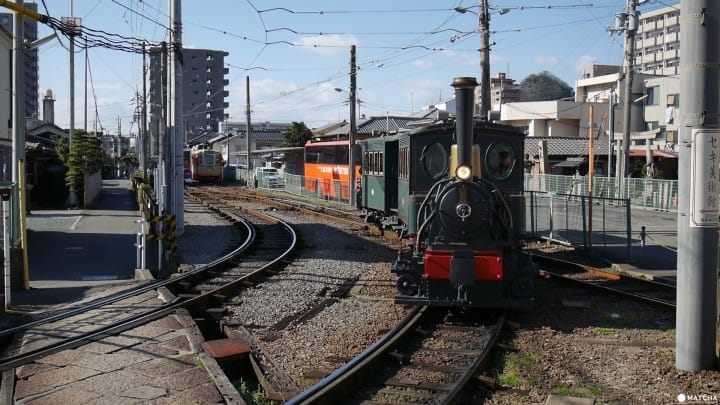 搭坊っちゃん列車遊松山!