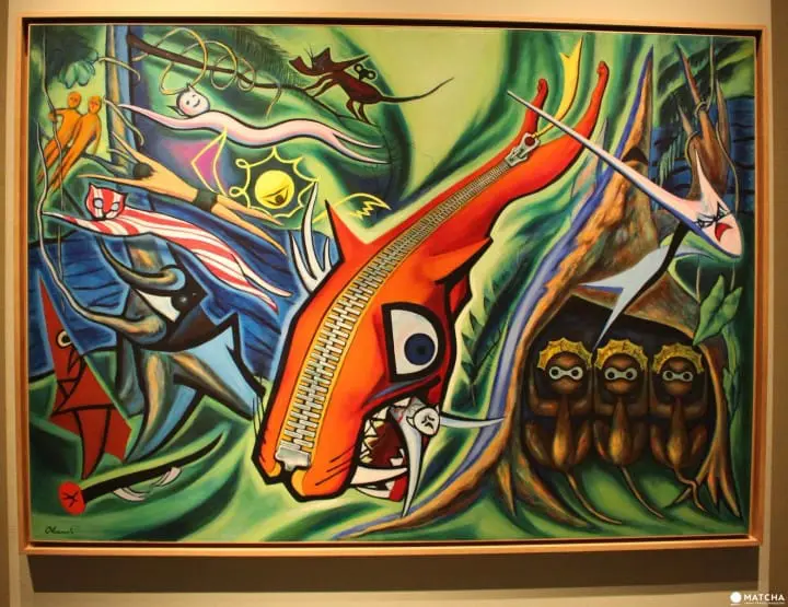 川崎市冈本太郎美术馆　森の掟