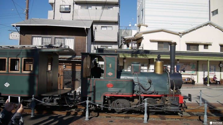 搭坊っちゃん列車遊松山!