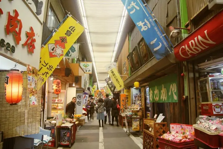 昭和氛围气息浓厚的北九州市厨房“旦过市场”