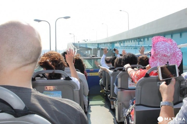 【ตอบจบ】รายงานความมันส์จากหลังคารถบัส「FUKUOKA OPEN TOP BUS」