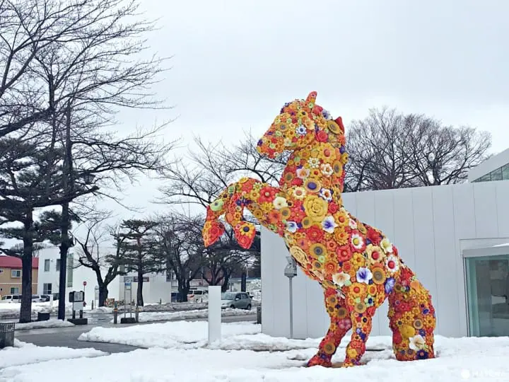  冰瀑，南瓜，有時還有煙火，青森十和田冬季一日行程推薦