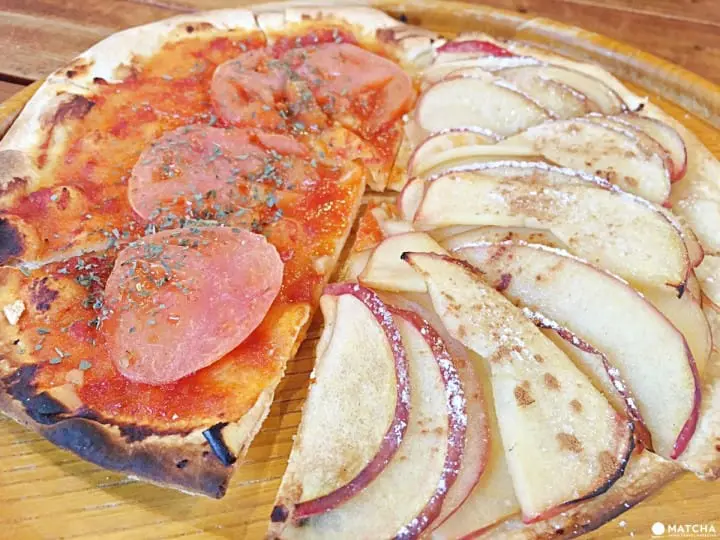 青森十和田蘋果披薩