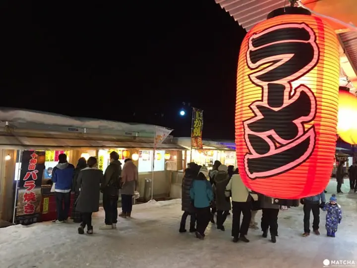 十和田湖冬季物語屋台