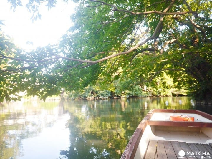 ทริปล่องเรือในชุดญี่ปุ่นครึ่งวันที่ “ยานากาวะ” เมืองแห่งสายน้ำในฟุกุโอกะ