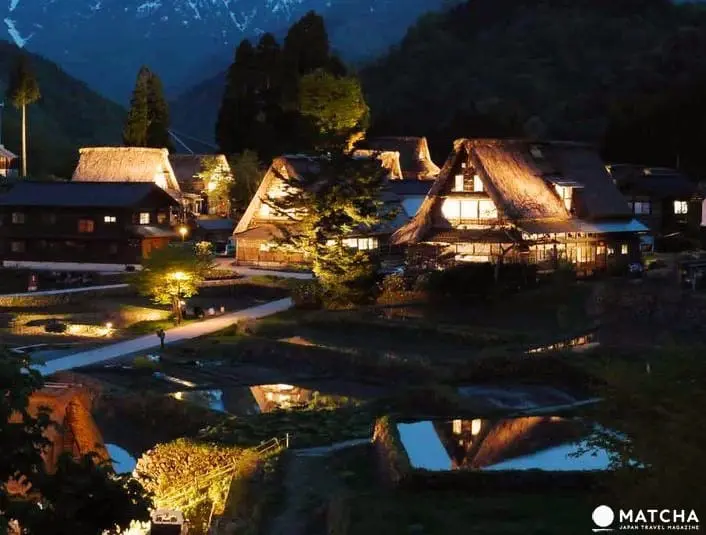 『富山县 南砺市』被世界遗忘的美景角落：四季更迭合掌屋点灯美景