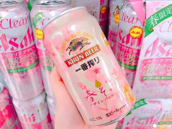 【春天限定】享受在櫻花樹下的微醺心跳，春季限定啤酒特輯