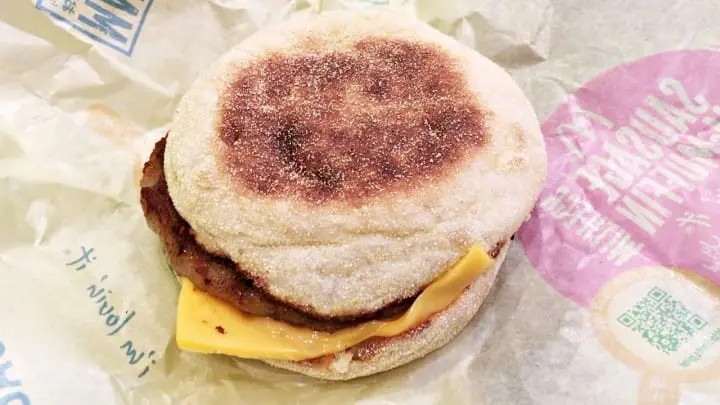 日本麦当劳早餐