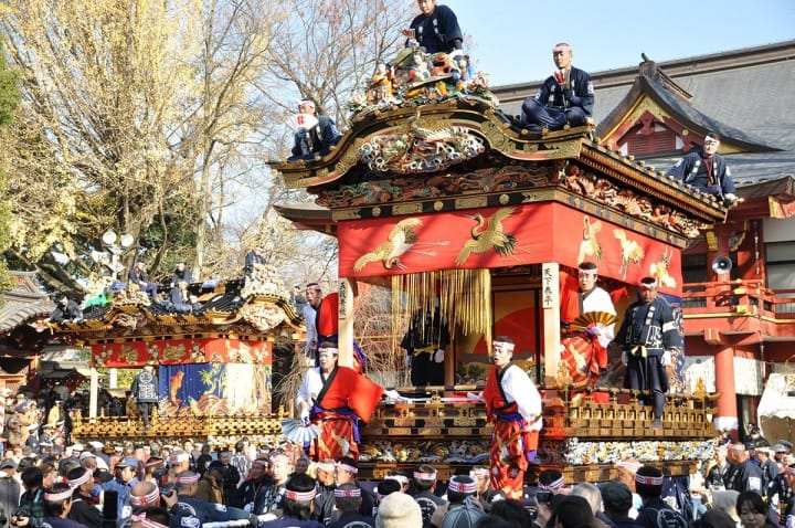 ユネスコ無形文化遺産の秩父夜祭の概要・アクセス・持ち物など
