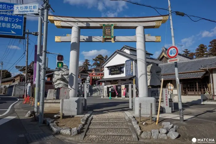 大杉神社の鳥居