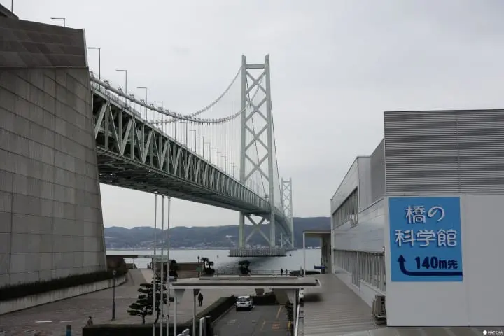 踏上世界最長的明石跨海大橋ー海上天空步道