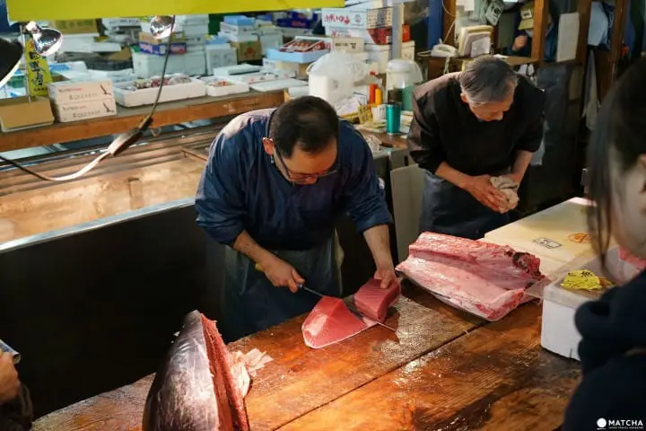 数十種の魚介類を身近で見られる足立市場ワーキングツアー