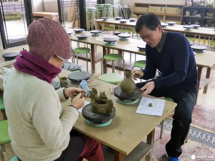 【篠山モデルコース】800年の伝統をもつ丹波焼を体験し、古民家に泊まり、窯元を自転車で巡る旅