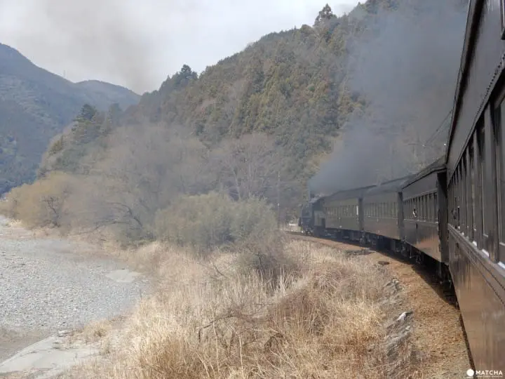 A memorable excursion by steam locomotive through Shizuoka’s tea fields and the scenic Oigawa River 