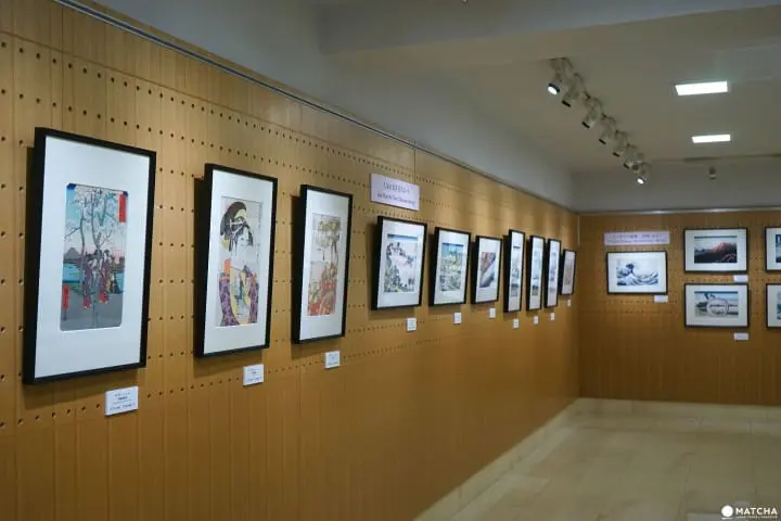 Make Your Own Woodcut Print! Ukiyo-e Exhibition Of Cherry Blossoms And Mount Fuji