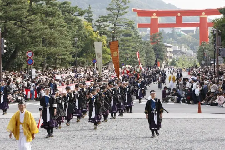 【京都府】再現日本歷史的時代祭〜概要、交通方式等〜