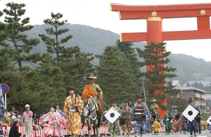 京都府】再現日本歷史的時代祭〜概要、交通方式等〜