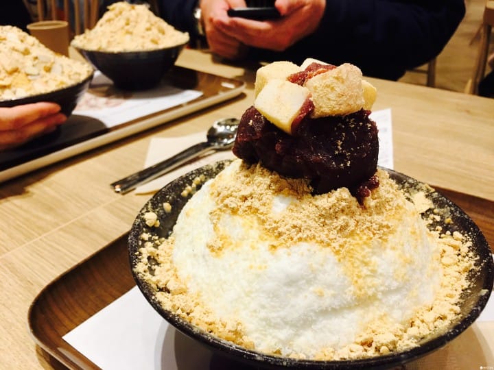 福冈排队人气冰店“Sulbing”首尔冰