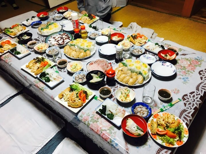 長崎縣松浦青島民泊日式家庭料理