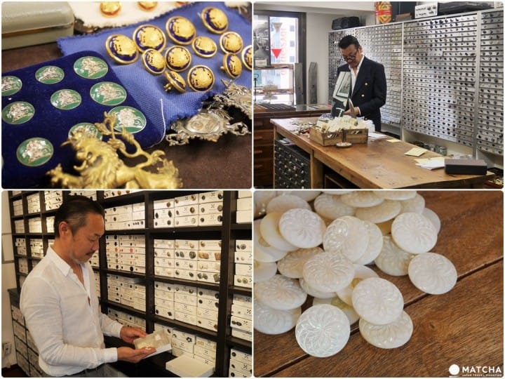 【东京挖宝去】华丽复古风V.S自然清新简单风,特色钮扣专门店2选