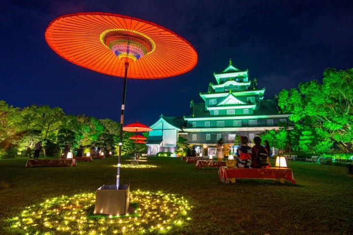 岡山城