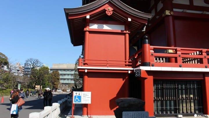 バリアフリーツアー 浅草寺本堂エレベーター