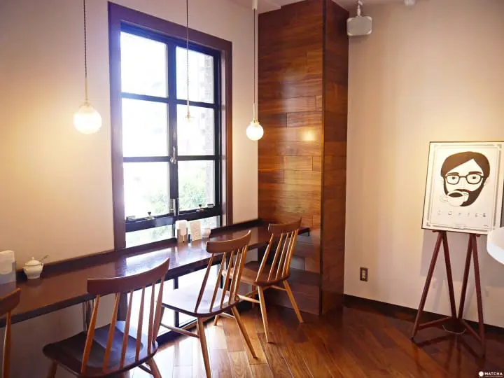 文房堂咖啡座位