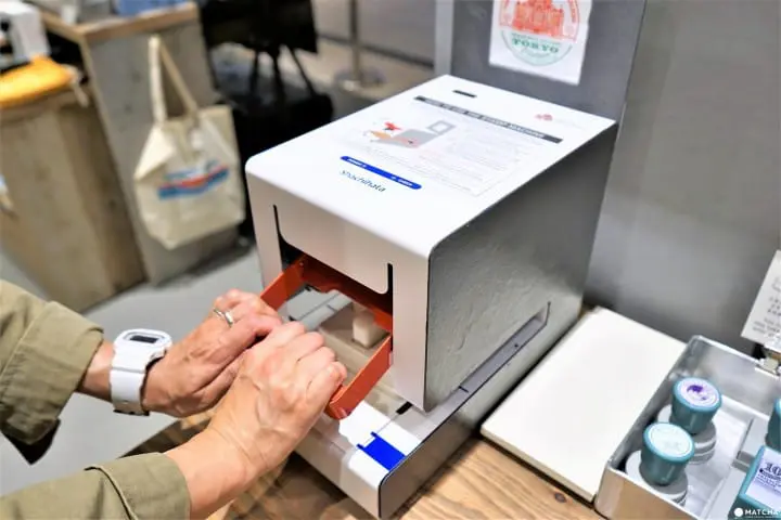 TF‐スタンプ台使い方