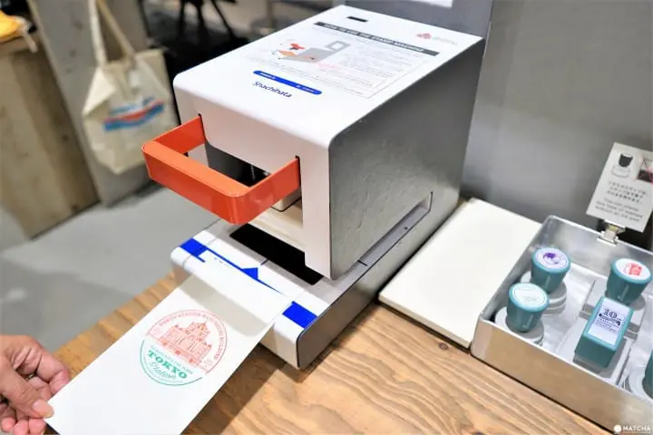 TF‐スタンプ台使い方③