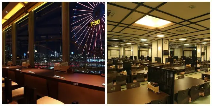 Manyo Club แช่ออนเซ็นชมวิวโยโกฮาม่ายามค่ำคืน (Yokohama)
