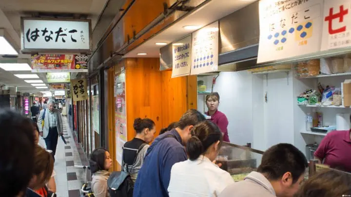 大阪五大人氣章魚燒