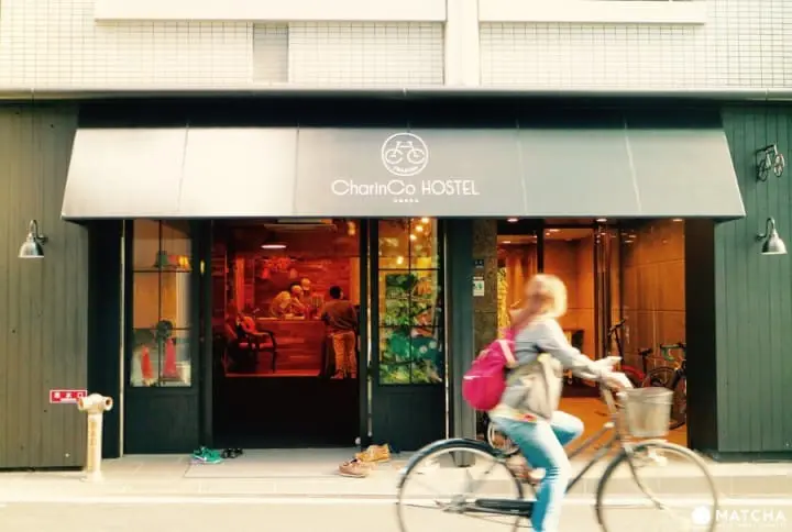 大阪のCharinCo Hostelに泊まってオシャレな自転車でまち巡り！