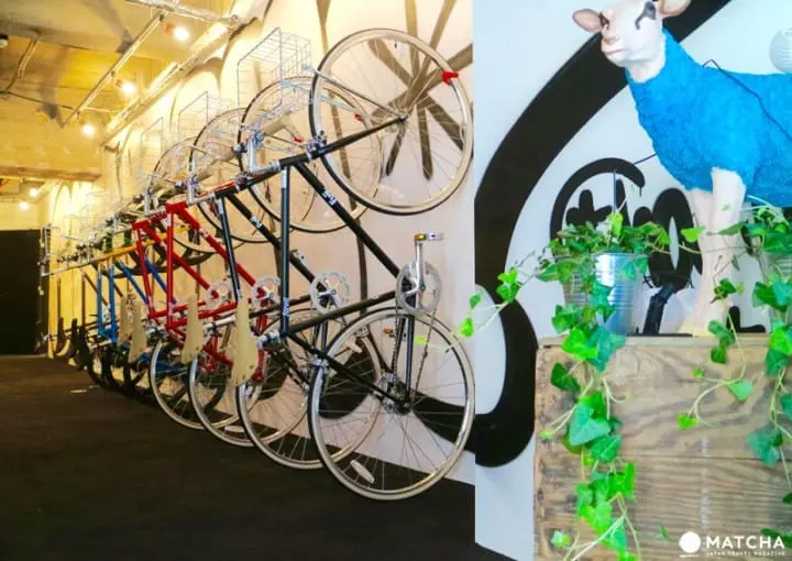 大阪の「CharinCo Hostel」に泊まってオシャレな自転車でまち巡り！
