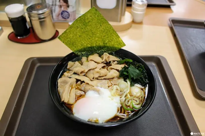 富士そば　肉富士そば