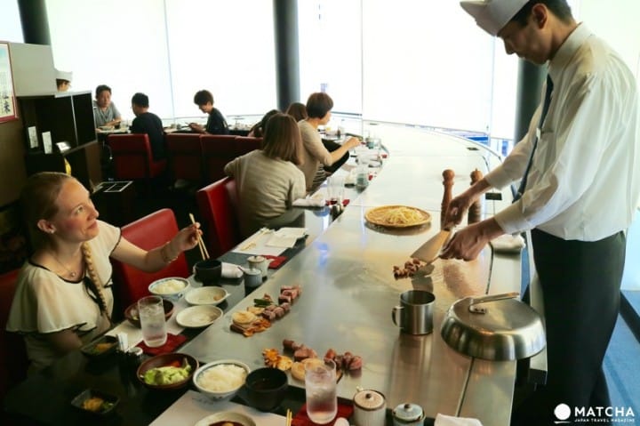 鉄板焼きの元祖「みその」で憧れの神戸ビーフを食べよう!