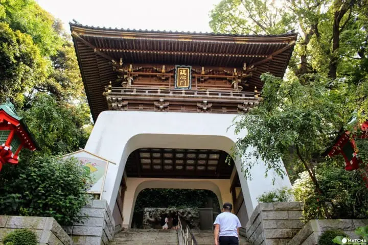 江島神社　瑞心門