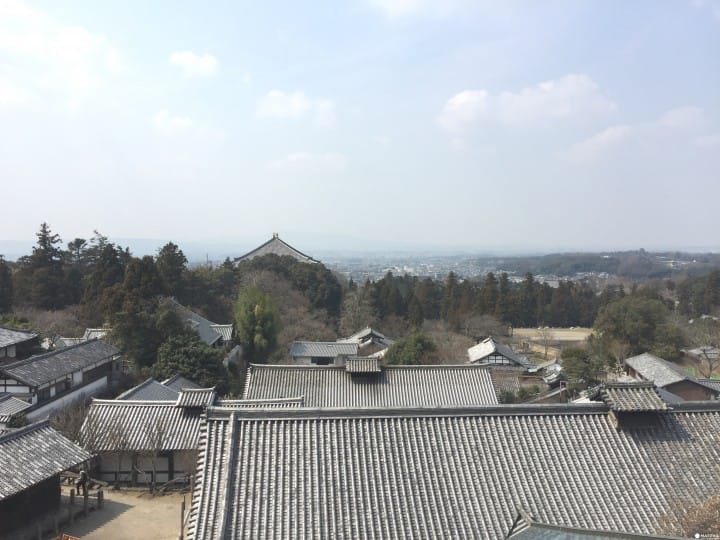 站上【奈良】二月堂舞台 遠眺靜謐美景