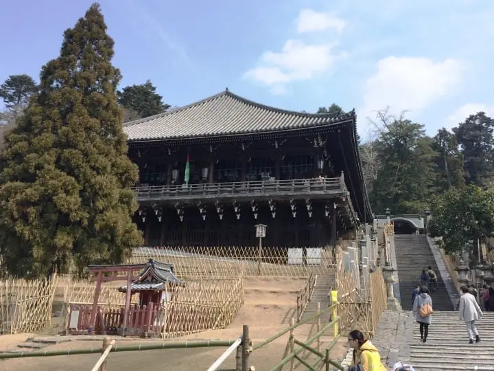 站上【奈良】二月堂舞台 遠眺靜謐美景