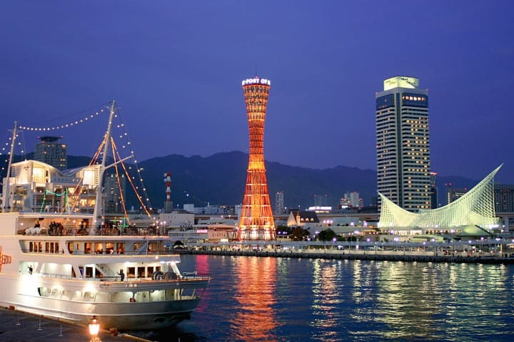 在CONCERTO 游船饱览神户港夜景的浪漫铁板烧大餐