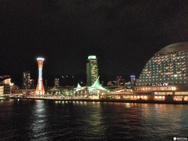 在CONCERTO 游船饱览神户港夜景的浪漫铁板烧大餐