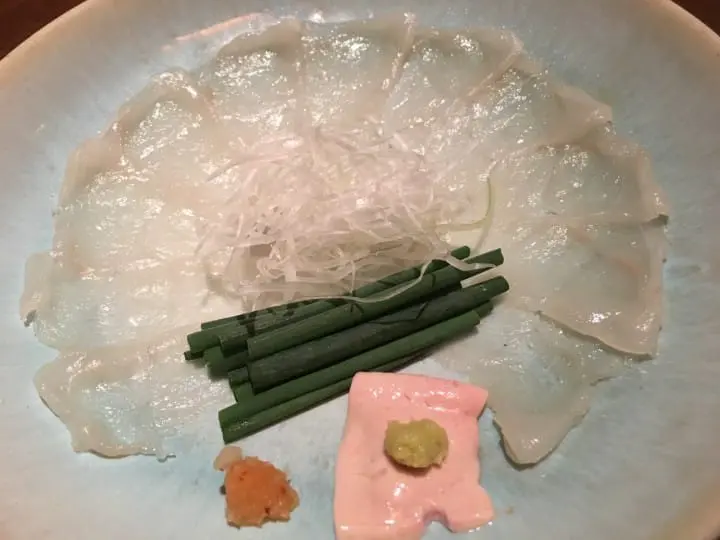 河豚刺身