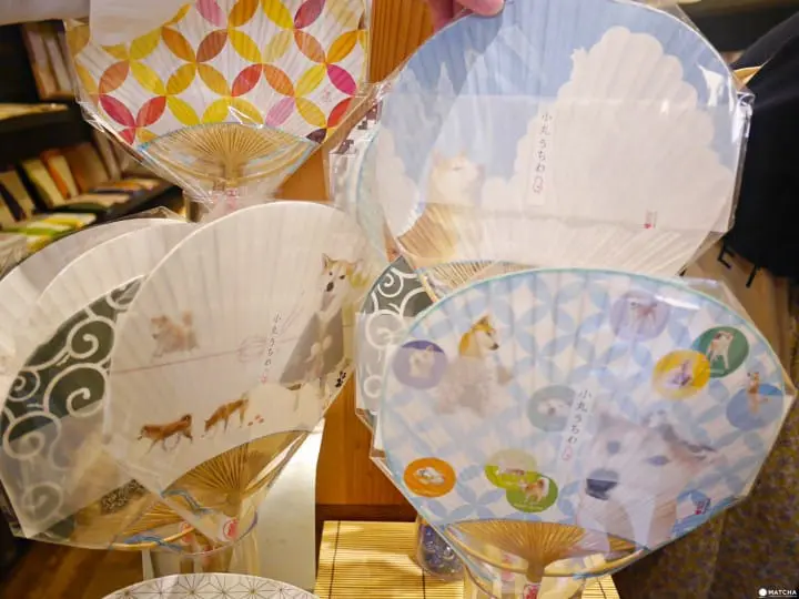 和诗具乐部 柴犬扇子