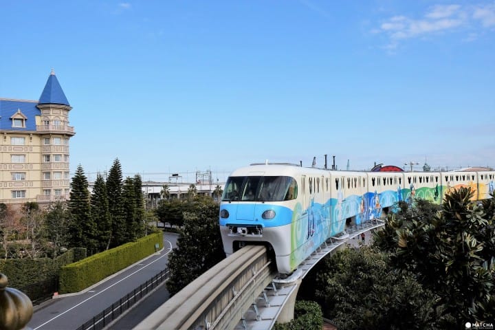 東京ディズニーリゾートの移動はコレ リゾートラインに乗ってみよう