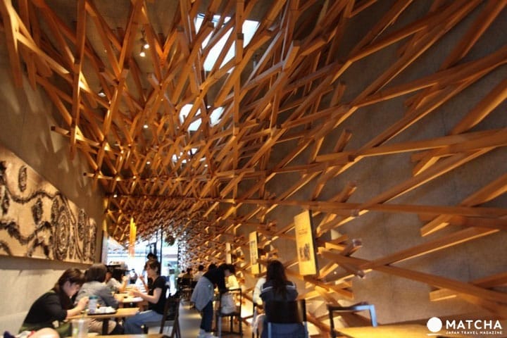 Starbucks ญี่ปุ่นสุดสวย อลังการงานไม้ที่