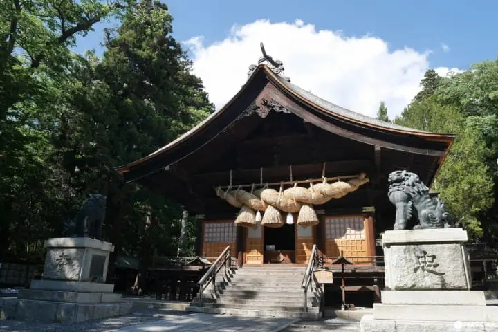 诹访大社下社秋宫