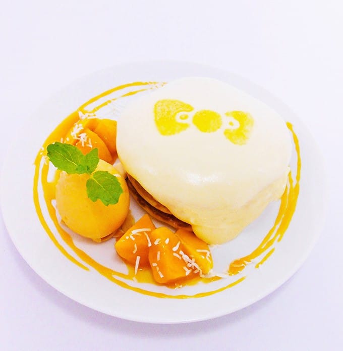 台場Hello Kitty咖啡廳夏日限定菜單!充滿芒果的夏日風情