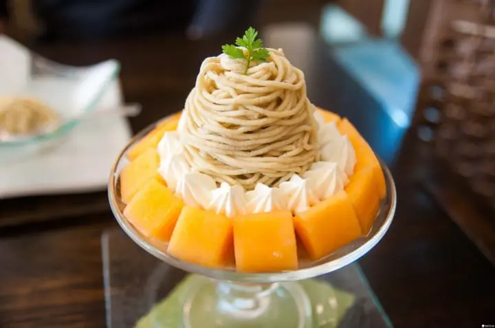 在日暮里的和式小店，品嚐與別不同的蒙布朗！