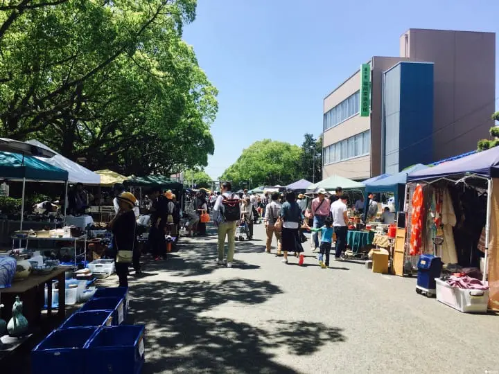 福岡筥崎宮蚤之市